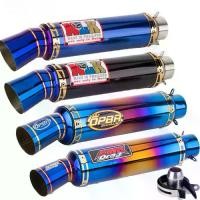 ราคา ท่อไอเสียดัดแปลงสำหรับรถจักรยานยนต์, 2 นิ้ว/51 มม., ท่อ NLK Power Canister, ท่อปลาย, สากลสำหรับ Yamaha Y15ZR, R15, V3, LC150, 135LC, Raider150, คาร์บูเรเตอร์, FI (1731666498019755780)