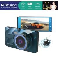 ราคา FNKvision กล้องติดรถยนต์ Full HD WDR 4.0" IPS screen 1296P FULL HD กล้องคู่ WDR(ชัดในโหมดกลางคืน) กลางคืนชัดเจนHD (1730522405158620090)