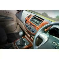 ราคา [COD] Vigo champ 2011 (2 ประตู) ชุดตกแต่งภายในหน้าคอนโซลลายไม้ เกียร์ธรรมดา / ครอบไฟท้าย / เบ้ามือกันรอยประตู / ครอบไฟตัดหมอก (1731419707216463759)