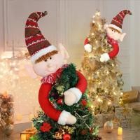 ราคา เอลฟ์ต้นคริสต์มาส, ตุ๊กตาขนาดใหญ่, ต้นไม้ Hugger, เครื่องประดับต้นคริสต์มาส, ธีมคริสต์มาส (1732526651194247028)