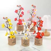 ราคา ถุงผ้าสิ่งประดิษฐ์ในร่ม, มาใหม่, เครื่องประดับกระถางดอกพลัมสีทองหยก, พืชปลอมบรรยากาศ, ตกแต่งโต๊ะทำงานพืชกระถาง ไม้ เลื้อย กําแพง ต้น ยม หิน camellia flowers ต้นโสน ต้น เดซี (1731612947738822172)