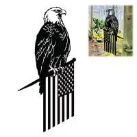 ราคา เสาไม้งานปักนกอินทรี ธีมสวนธง วัสดุโลหะ ตกแต่งเงาสัตว์ ป้ายสัตว์พร้อมสังกะสี เหมาะสำหรับสวน ต้นไม้ รั้ว เสา ตกแต่งกลางแจ้ง (1731957925545608315)