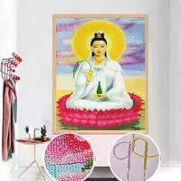 ราคา ภาพเจ้าแม่กวนอิมภาพปักลูกปัดTyชุดปักครอสติช พิมพ์ลาย งานฝีมือDIY (1732491632566699120)