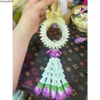 ราคา พวงมาลัยห้อยหน้ารถดอกมะลิทิชชู่สวยๆ งานฝีมือ (1732280577216120543)