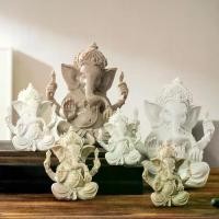 ราคา พระพุทธรูปหัวช้าง วัสดุเรซิน เครื่องประดับ งานฝีมือ ตกแต่งเทพเจ้าแกะสลักใหม่ (1731717388097586771)