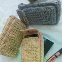 ราคา [พร้อมส่ง] กระเป๋าใส่โทรศัพท์ กระเป๋าสตางค์ กระเป๋าใส่เครื่องสำอาง กระเป๋าถัก งานฝีมือ Handmade กระเป๋าแฟชั่นสำหรับผู้หญิง มีสไตล์ เรียบหร (1732549115922319121)