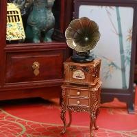 ราคา เครื่องเล่นแผ่นเสียงย้อนยุคจิ๋ว, บ้านตุ๊กตา, พร้อมแผ่นเสียงเพลงมินิ, เครื่องเล่นแผ่นเสียงจำลอง, งานฝีมือ, ของเล่นโมเดลตกแต่งบ้าน (1731641709169116708)