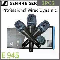 ราคา ไมโครโฟนเสียงร้อง Supercardioid ไดนามิกแบบมีสายระดับมืออาชีพ Sennheiser E945, ชุด 3 ชิ้น, ไมโครโฟนมือถือ, เหมาะสำหรับการแสดงบนเวที, [COD] (1732652288868058466)