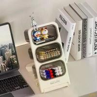 ราคา คอนโดปากกา ที่เสียบดินสออุปกรณ์ ชั้นใส่เครื่องเขียน มี3ช่อง พับได้ ความจุขนาดใหญ่กล่องใส่แปรงแต่งหน้า เครื่องเขียน ขายดี (1732292023996876019)