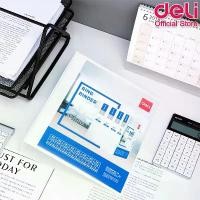 ราคา แฟ้มสันห่วง แฟ้มพลาสติก 2 ห่วง สันกว้าง นิ้ว ขนาด A4 Deli แฟ้มสองรู แฟ้มสันกว้าง แฟ้มเก็บเอกสาร เครื่องเขียน คําแนะนําผลิตภัณฑ์ใหม่ของเดือนนี้ (1732612619429971172)