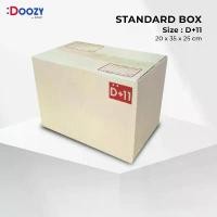ราคา กล่องไปรษณีย์ ขนาด D+11 (20x35x25 ซม.) แพ็ค 20 กล่องพัสดุ กล่องฝาชน Doozy Pack ถูกที่สุด! สินค้ามาใหม่ประจำเดือนนี้ ตู้จดหมาย หน้า บ้าน กัน ฝน ร้าน เครื่องเขียน ครูประทีป (1732375808629900503)