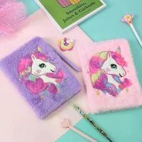 ราคา สมุดโน๊ตการ์ตูนยูนิคอร์นแฟนตาซี มาใหม่ สีชมพู สมุดโน๊ตสาวนุ่ม ไดอารี่ สมุดบันทึก สมุดวางแผน [COD] (1732554214903416286)