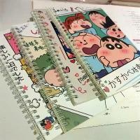 ราคา <เซ็ต4เล่ม> สมุดโน้ต ลายชินจัง สมุดบันทึก ขนาดA5 สมุดสันห่วง (1729658120727791675)