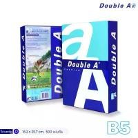 ราคา Double A กระดาษ ถ่ายเอกสาร ดั๊บเบิ้ลเอ ขนาด B5 80 แกรม (500 แผ่น/รีม) จัดส่งเฉพาะจุด (1731710751004132782)