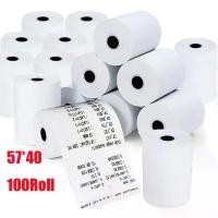ราคา [พร้อมส่ง] (100roll)กระดาษธงฟ้า กระดาษความร้อน58/57X38, 57x40กระดาษ EDC, ฟู้ดแพนด้า foodpanda กระดาษใบเสร็จ กระดาษบิล ความร้อน หนังสื กระดาษความร้อน กระดาษปริ้นบิล (1731702314988241929)