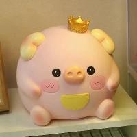 ราคา กระปุกออมสินรูปไข่ ดีไซน์หมูทุบ กระแทกได้ เหมาะสำหรับเด็กชายและเด็กหญิง ของขวัญการ์ตูนยอดนิยม Figurine มูลค่าสูง สไตล์ Ins หมู โลกันตร์ กระปุก ละ ตู้ กระดาษ หยอด เหรียญ ตู้ (1731982527260296488)