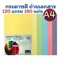 ราคา กระดาษสีถ่ายเอกสาร A4 120 แกรม 180 แผ่น SD กระดาษ การ์ดสีสำโรงสีหวาน สินค้าที่ขายดีที่สุดของเดือนนี้ (1732274927228650813)
