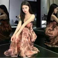 ราคา เดรสสลิง สไตล์เซ็กซี่สาวฮอต ขอบลูกไม้บริสุทธิ์ เรียบหรู ควบคุมเอว กระชับสัดส่วน สไตล์วันหยุด เดรสลายดอกไม้ พร้อมป้องกันแสงแดด มินิเดรส แฟชั่น เดรส ออก งาน สาว อวบ มินิเดรส น (1731322859517544194)