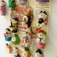 ราคา แม่เหล็กติดตู้เย็นแมวน่ารัก Zakka สไตล์ญี่ปุ่น มูลค่าสูง แม่เหล็ก 3 มิติ ตกแต่งครัว ตกแต่งขนมปังและเค้ก เครื่องประดับ ของ ใช้ โดเรม่อน แฟ้ม การ์ด บิงซู ที่ เก็บ รูป ไอโฟน (1732047915507877864)