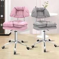 ราคา [ส่งฟรี] เก้าอี้ เก้าอี้ทำงาน เก้าอี้เเบบใหม่ เก้าอี้สำนักงาน เก้าอี้ผู้บริหาร เก้าอี้เสริมสวย เก้าอี้โต๊ะคอม ปรับระดับได้ มีล้อหมุน ขาเหล็ก (1732201891355985914)