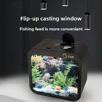 ราคา ตู้ปลาบัฟฟา, ตู้ปลาบัฟฟา, , ตู้ปลาบัฟฟาเล็ก, สำนักงานขนาตู้ปลาที่สร้างสรรค์ ตกแต่ง ของ พร้อม ปลากัดยักษ์ ไซส์ ใหญ่ ตู้ปลาเลี้ยงปลากัด พร้อมไฟ LED ขวด โหล ปลากัด ปลากัดยักษ์ (1731615364231956391)