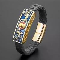 ราคา สร้อยข้อมือพระเครื่องพระพุทธรูป สไตล์ยาว วัสดุสแตนเลส Unisex สีแดงและสีดำ สร้อยข้อมือหนังแท้ เหมาะสำหรับเป็นของขวัญคู่ โชคดี สุขภาพ ความสงบสุข กําไลหลวงศิลาของแท้ กําไล คู่รัก เก (1732283583757386777)