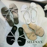 ราคา odushop09 *ขายดี* Sharisa Shoes รุ่น SELENA (001) รองเท้าแตะเส้นเพชร พื้นนิ่ม ส้นแบน เส้นไข้ว 3 เส้น ส่งไว กระดาษทิชชู แนะนำ บรีส 1 breeze น้ำยาล้างจาน ခေါင်းအုံးစွတ် ที่กั้นประตู balenciaga (17312866