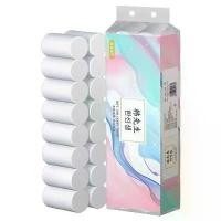 ราคา COD กระดาษทิชชู่ ทิชชู่ไร้แกน ม้วนเล็ก พกพาง่าย กระดาษชำระ เยื่อไผ่ธรรมชาติ กระดาษทิชชู่แบบม้วนไร้แกน 18ม้วน 360g (1731666629565712166)