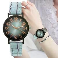 ราคา นาฬิกาสุดหรูสำหรับผู้หญิง แฟชั่นวินเทจ ดิจิตอล นาฬิกาควอทซ์ผู้หญิง ลำลอง ลายสก๊อต สายหนัง นาฬิกาผู้หญิง นาฬิกาข้อมือชุดเดรส (1729728584189839412)