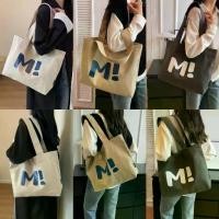ราคา พร้อมส่งกระเป๋าถือ กระเป๋าสะพายไหล่ ผ้าแคนวาสTote Bag ขนาดใหญ่ จุของได้เยอะ แบบเรียบง่าย สไตล์ญี่ปุ่น แฟชั่นวินเทจ (1732277050428065447)