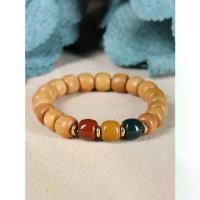 ราคา สร้อยข้อมือลูกปัดบาร์เรล, Qinan ไม้จันทน์สามสี, ไม้กฤษณาอาแกน, แฟชั่นวินเทจ, สร้อยข้อมือลูกปัดสไตล์เก่า, เครื่องประดับ Unisex (1732240206633403406)