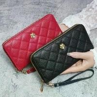 ราคา กระเป๋าสตางค์ปักลาย, ผ้าควิลท์, สไตล์ยาว, สำหรับผู้หญิง, ความจุมาก, แฟชั่นวินเทจ, เนื้อคุณภาพสูง, ปิดซิป, กระเป๋าสตางค์ข้อมือ, มาใหม่ (1732217011527649093)