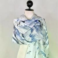 ราคา ฅญาบาติก ผ้าพันคอบาติก Size S คละสี สินค้า Handmade ผ้าไหมบาติกลาย น้ำแข็งแตกกระเทาะ (1732617844523894233)