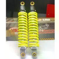 ราคา โช๊คหลัง Honda Wave 125 (YSS) ขนาด 330 MM สปริงสีเขียวสะท้อน/ชุบ (ข้างกล่องMODEL RACING-J 330) (1732596415905957680)