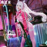 ราคา NIKKE คอสเพลย์อลิซ เทพธิดาแห่งชัยชนะ บอดี้สูทสีชมพู ชุดทูพีซ คอสเพลย์ NIKKE (1732171822128990273)