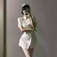 ราคา ชุดพยาบาล เซ็กซี่ น่ารัก และเซ็กซี่ ชุดคอสเพลย์ เหมาะสำหรับคอสเพลย์ สาวฮอต แพทย์ ฮาโลวีน ไนท์คลับ แม่บ้าน (1732315920944432765)