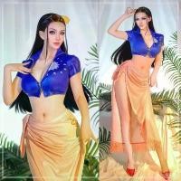 ราคา ชุดคอสเพลย์วันพีซ Nico Robin Pirate King, สไตล์กิโมโนอนิเมะ, สำหรับผู้หญิงผู้ใหญ่, เหมาะสำหรับคอสเพลย์, ชุดคอสเพลย์ Nico Robin (1729972896323963565)