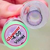 ราคา Glamour Violet สีม่วง ทรีโทน 3tone บิ๊กอาย โทนฝรั่ง Contact Lens Bigeyes คอนแทคเลนส์ สายตาสั้น ค่าสายตา Pretty (1729670139356219691)