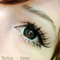 ราคา Dolce Gray บิ๊กอาย สีเทา คอนแทคเลนส์ Pretty Doll ตาโต Contact Lens ค่าสายตา สายตาสั้น Kiss me ขอบดำ bigeyes แฟชั่น (1729573029006641451)