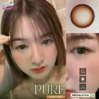 ราคา Wink คอนแทคเลนส์ Pure Brown สายตาปกติ ตาโต ใช้งานได้ 1 เดือน (1732117362307794546)