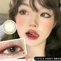 ราคา PrettyDoll Contactlens คอนแทคเลนส์ รุ่น Little Pony สี Brown/และ Gray สำหรับสายตา 0.00-6.00 เลนส์นิ่มใส่สบายตา พร้อมตลับ (1731754387209620026)