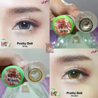 ราคา PrettyDoll Contactlens คอนแทคเลนส์ รุ่น Pretty doll ค่าสายตา 0.00 ถึง -6.00 เลนส์นิ่มใส่สบายตา สี Brown & Gray พร้อมตลับ (1729627823018314298)