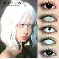 ราคา VAMPIRE-WHITE คอสเพลย์คอนแทคเลนส์ คอนแทคเลนส์ สีขาว แดง คอนแทคเลนส์ผี กิจกรรมวันฮาโลวีน ส่งไวจากไทย (1730892962653767994)