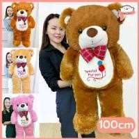 ราคา ตุ๊กตาหมี ตุ๊กตาหมี 100 ซม. ตุ๊กตาหมี ลูกโป่ง ผ้าพลัฌ นุ่ม ขน คุณสามารถดูได้ในวิดีโอ (1732484215358719352)