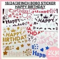 ราคา ลูกโป่ง HB BOBO สติ๊กเกอร์สุขสันต์วันเกิด ตัวอักษรสีบรอนซ์ สติ๊กเกอร์ลูกโป่ง ขนาด 18/24/36 นิ้ว เหมาะสำหรับลูกโป่ง 18 นิ้ว (1732250173595419855)