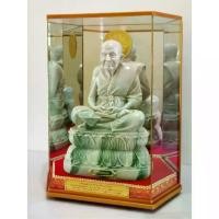 ราคา [ส่งฟรี] หลวงปู่ทวด องค์พระหน้าตัก5"พร้อมตู้กระจก หลวงปู่ทวดลายหินอ่อนสูง8" ของขวัญขึ้นบ้านใหม่ ของที่ระลึก ปลุกเสกพร้อมบูชา (1732587083311580688)