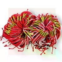 ราคา [พร้อมส่ง] สายสิญจน์ข้อมือตะกรุดแบบสำเร็จ ของที่ระลึก ลายตะขาบ/ไส้ปลา บรรจุ 100 เส้น (1732270591301683099)