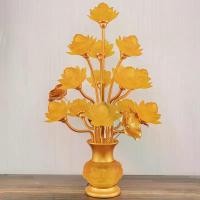 ราคา เครื่องประดับถวายพระพุทธเจ้า, คุณภาพระดับไฮเอนด์, เหมาะสำหรับการสักการะพระพุทธเจ้า, โคมไฟพระพุทธรูปดอกบัวแก้วด้านหน้า, ไฟ LED, โคมไฟดอกบัว Changming, ขายเดี่ยวหรือซื้อเป็นคู่, เหมาะสำหรับศาลเจ้า, ✨ [ข