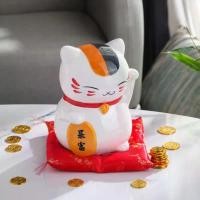 ราคา กล่องเงินแมวนำโชค, เซรามิก, แมวเด็ก, เหมาะสำหรับเป็นของขวัญจบการศึกษาและของขวัญวันเกิด, สำหรับเด็กผู้หญิงและอินเทอร์เน็ตคนดัง, มีเฉพาะในปี 2568 (2172 คนถูกรวบรวม) กระปุกออมสิน ธนาคารออมสิน เสินเจิ้น จ