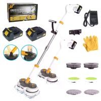 ราคา ส่งฟรี. Qimedo ไม้ถูพื้นไฟฟ้าหัวคู่ แถมหัวแปรง 6 หัว กำลัง 85W ประสิทธิภาพสูง แปรงทำความสะอาดไฟฟ้า ดีไซน์แบตเตอรี่ถอดเปลี่ยนได้ ส่งสินค้าจากกรุงเทพฯ ประเทศไทย สามารถรับสินค้าได้ภายใน 3-5 วันหลังสั่งซื